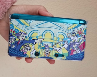 DIY Ace Attorney Investigations 3ds nds case full model series, anime cartoon handmade protective case
