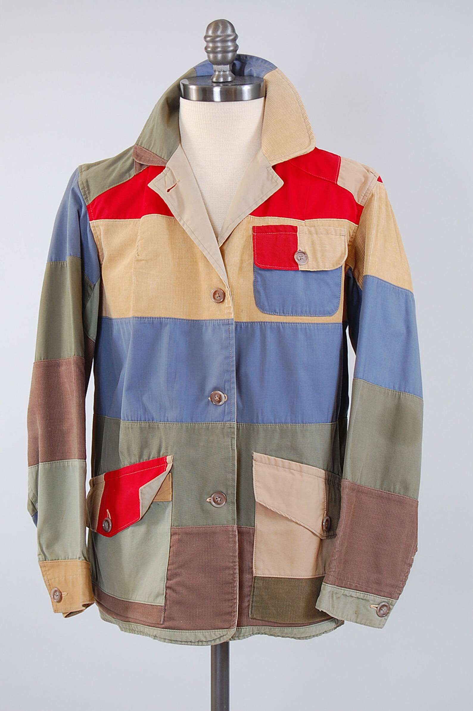 Vintage 60s Abercrombie and Fitch SAFARI patchwork jacket / Etsy