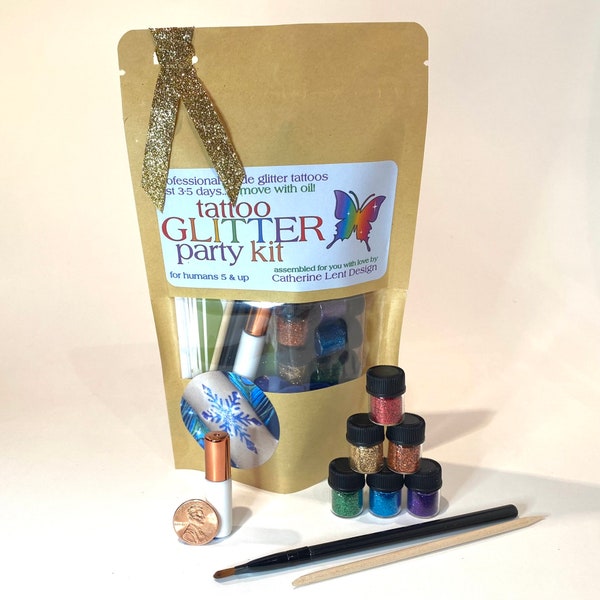 Glitzer Tattoo Party Kit