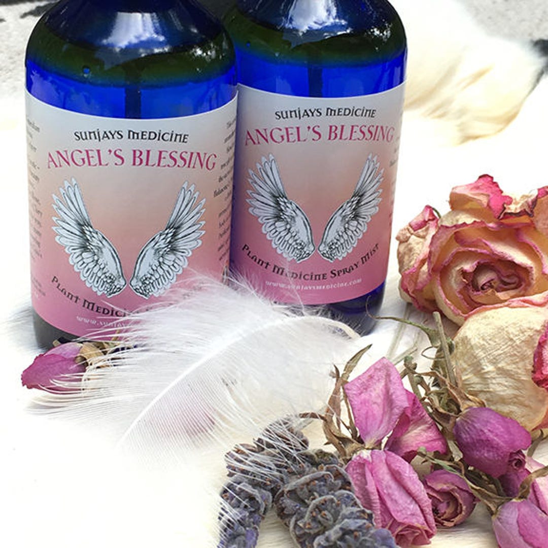 Angels Blessing Aromatherapy Mist: Moroccan Rose & Lavender (2 Fl Oz ...
