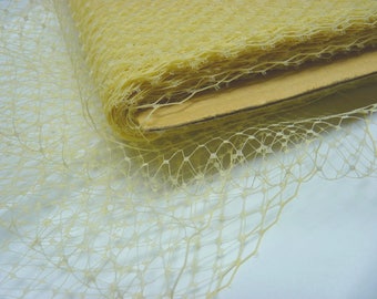 1 Yard 9 inches wide Russian/French veiling -- ECRU