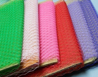 Weekly Promos -- Any colors of 10 Yards 9 inches wide Russian/French Veiling