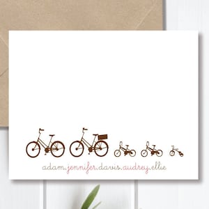 Bicycle Baby Announcements, Bikes,  Baby Shower Thank You Cards, Birth Announcements, Baby Thank You Cards, Tricycles,  New Baby Cards