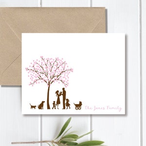 Faire-part bébé Fleurs de cerisier, Nouveau bébé, Cartes de remerciement bébé, Faire-part bébé, Shower de bébé, Faire-part de naissance, Arbres en fleurs de cerisier