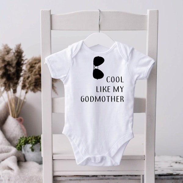 Gift for Goddaughter, Gift From Godmother, Goddaughter, Christening Gift, New Baby, Godmother, Baby Shower Gift, Baseball Tee, Cotton