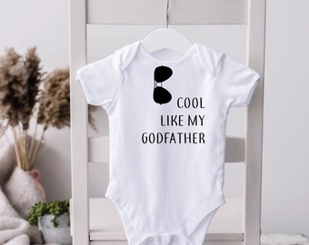 Gift for Goddaughter, Gift From Godfather, Goddaughter, Christening Gift, New Baby, Godfather, Cotton, Baby Shower Gift, Baptism Gift