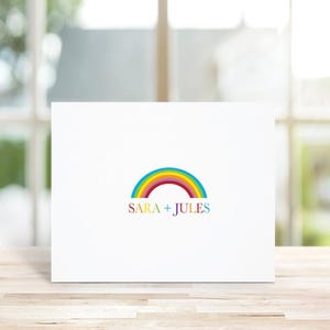 Cartes de remerciement pour mariage gay, Cartes de remerciement gays, Mariage homosexuel, Mariage gay, Lgbtq, Gay Pride, Arc-en-ciel, Cartes de remerciement arc-en-ciel