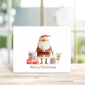 Santa Christmas Cards, Santa Claus, Christmas Cards, Holiday Cards, Santa, Christmas Card Sets, Traditional Santa, Rustic Christmas