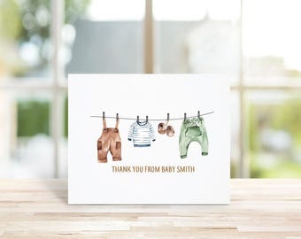 Baby Shower Thank You Cards
