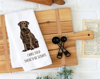 Chocolate Lab Kitchen Towel