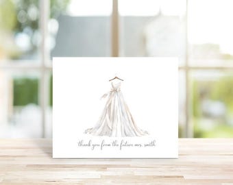 Bridal Shower Thank You Cards - Bride To Be