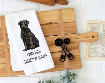 Black Lab Kitchen Towel
