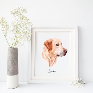 Dog Lovers, Labrador Retriever, Dog Wall Art, Dog Prints, Dog Art,  Wall Art, New Home, Gift for Dog Owners, Art, Paintings