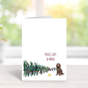 Boykin Spaniel, Dog Christmas Cards, Holiday Card Set, Dogs, Dog Stationery, Boykin Spaniel Christmas Cards, Christmas Cards Dogs, Pets