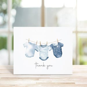 Cartes de remerciement baby shower, Bébé, Cartes de remerciement bébé, Cartes de remerciement, Faire-part bébé garçon, Bohème, Nouveau bébé, Corde à linge