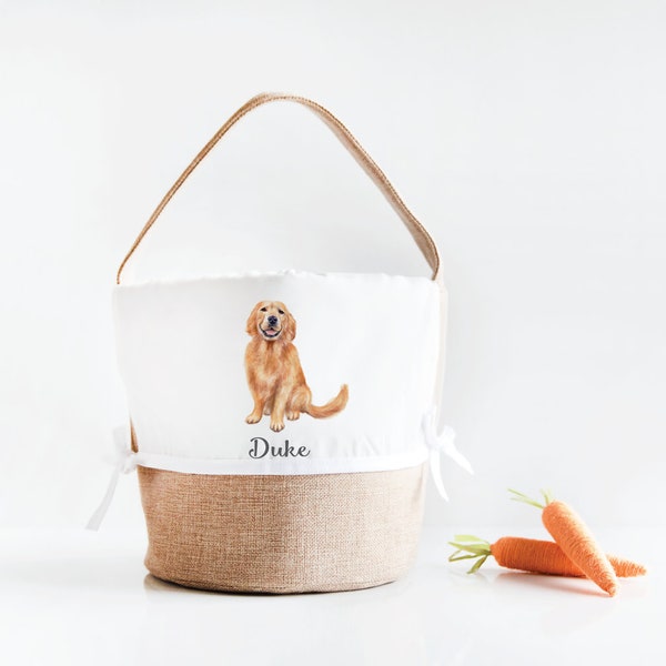 Dog Easter Basket Etsy