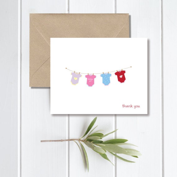 Baby Shower Thank You Cards