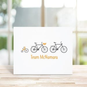 Cartes De Remerciement Bébé Vélo, Tricycles, Vélos, Cartes Vélos, Faire-Part Vélo Bébé, Nouveau Bébé, Genre neutre