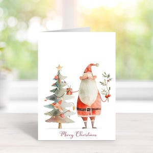 Santa Christmas Cards, Santa Claus, Christmas Cards, Holiday Cards, Santa, Christmas Card Sets, Traditional Santa, Rustic Christmas