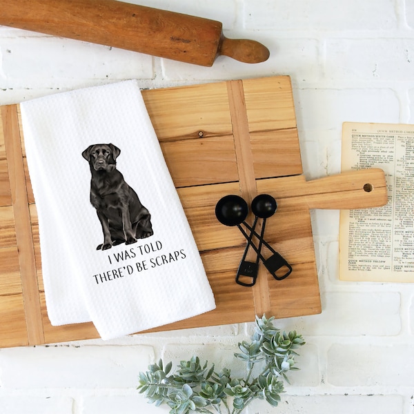 Black Lab, Tea Towel, Kitchen Towel, Dish Towel, Dog Dish Towels, Dog Lovers, Farmhouse Decor, Kitchen Towels, House Warming