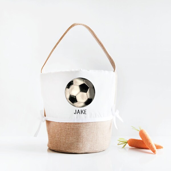 Personalized Soccer Easter Baskets Etsy