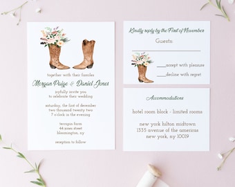 Rustic Wedding, Wedding Invites, Country Wedding, Outdoor Weddings, Cowboy Boots, Wedding Invitations, Cowgirl Boots, Barn Wedding