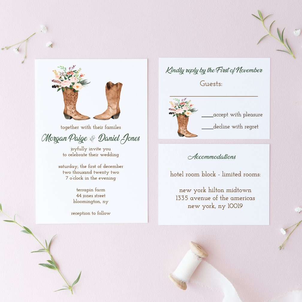 Rustic Wedding, Wedding Invites, Country Wedding, Outdoor Weddings, Cowboy Boots, Wedding Invitations, Cowgirl Boots, Barn Wedding