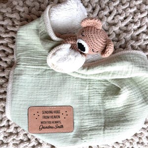 Memorial Baby Gift, Handpicked for Earth By Grandma In Heaven, Guardian Angel Gift, Grandmother, Grandfather, Brother, Sister, Aunt, Uncle