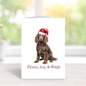 Handmade Christmas Cards, Christmas Cards, Boykin Spaniel, Boykin,  Holiday Cards, Christmas Card Sets, Dog Christmas Cards, Dog Lovers