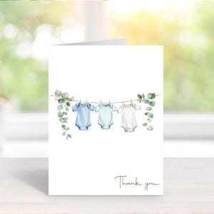 Cartes de remerciement Baby Shower, Faire-part bébé, Cartes de remerciement bébé, Cartes de remerciement bébé, Bébé garçon, Petite fille, Sexe neutre, Cartes de correspondance