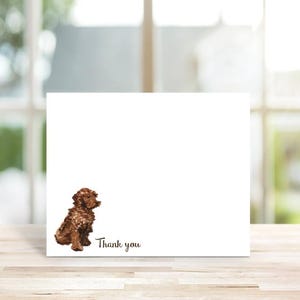 Goldendoodle Gift, Goldendoodle Lover, Goldendoodle Stationery, Personalized Note Cards, Stationery Set, Dog Lover Gift