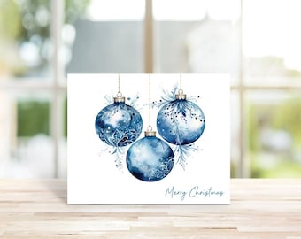 Christmas Cards, Christmas Tree, Watercolor Christmas Cards, Holiday Cards, Handmade, Rustic Christmas, Watercolor, Vintage, Christmas