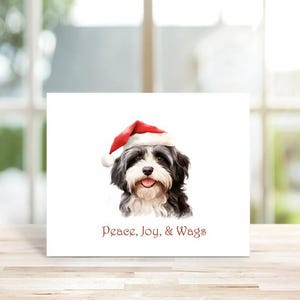Portuguese Water Dog Christmas Cards, Porutguese Water Dog Breed, Dogs, Dog Stationery, Dog Cards, Christmas Cards Dogs, Christmas Cards