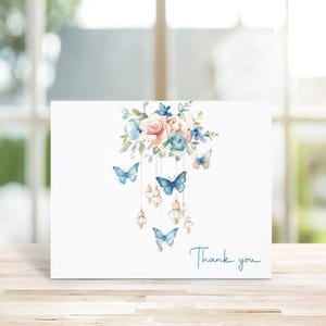 Cartes De Remerciement Pour Fête Prénatale, Petite Fille, Remerciements De Bébé, Bébé Bohème, Mots De Remerciement Bébé, Papillons, Papillon, Fille, Nouveau Bébé