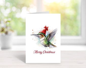 Hummingbird Christmas Cards