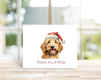 Goldendoodle Christmas Cards