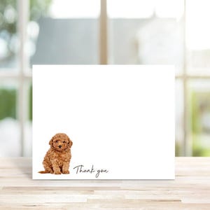 Goldendoodle Gift, Goldendoodle Lover, Goldendoodle Stationery, Personalized Note Cards, Stationery Set, Dog Lover Gift