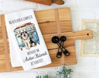 Alaskan Malamute Kitchen Towel