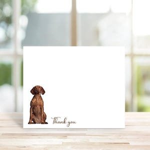 Vizsla Note Cards, Vizsla Stationery, Vizsla Lover, Dog Stationery, Personalized Note Cards, Stationery Set, Dog Lover Gift