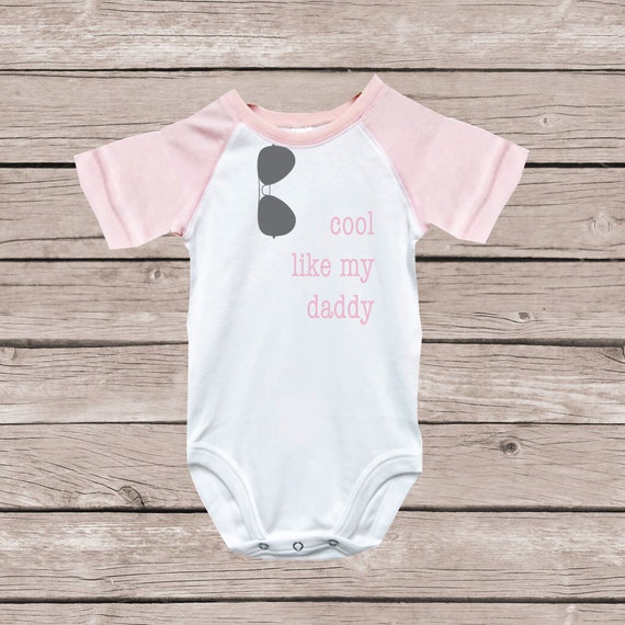 Cool Like Daddy Gift For New Dad Baby Girl Suit Shower S Father Day Sunglasses
