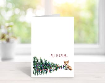Corgi Christmas Cards