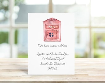 Moving Announcements, We've Moved, New Home, New Address Cards, Moving Cards, Change of Address Cards, We've Moved Cards, House Warming