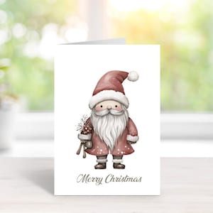 Santa Christmas Cards, Santa Claus, Christmas Cards, Holiday Cards, Santa, Christmas Card Sets, Traditional Santa, Rustic Christmas