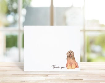 Briard Note Cards