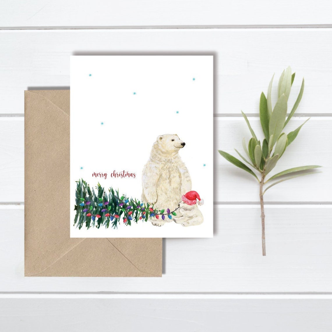 Polar Bear Christmas Card | Sunny Studio Stamps - 7turtles Juliana - View #9