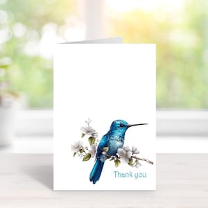 Hummingbird Thank You Cards, Hummingbird Note Cards, Hummingbirds, Hummingbird Cards, Thank You Cards, Thank You Notes, Note Cards