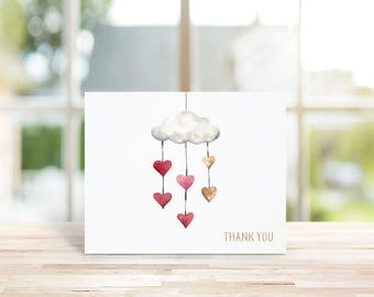 Baby Shower Thank You Cards, Baby Girl, Baby Thank Yous, Boho Baby, Thank You Notes Baby, Thank You Cards Baby, Girl, New Baby