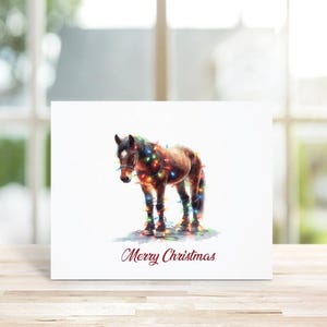 Christmas Cards, Horses, Holiday Cards, Horse Christmas Cards,  Christmas Card Set,  Equestrians, Holiday, Equestrian Christmas Cards