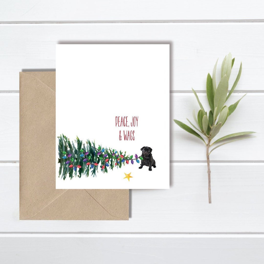 Dog Christmas Cards, Holiday Card Set, Dogs, Dog Stationery, Dog Cards ...