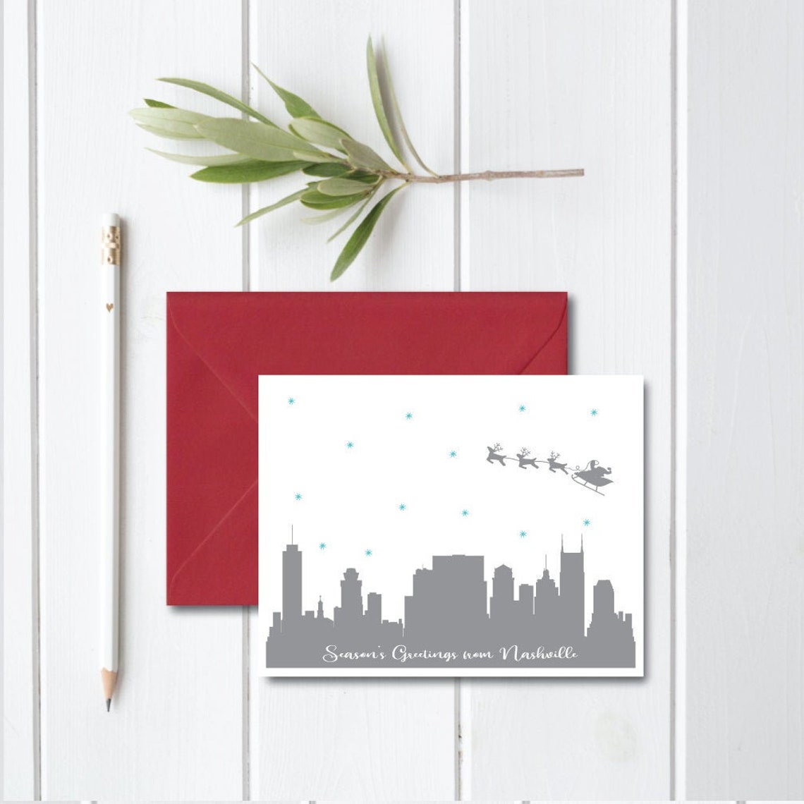 Nashville Christmas Cards 